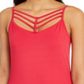 Thalia Sodi Women's Ladder Trim Tank Top Pink Size X-Large