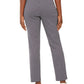 JM Collection Women's Patterned Pants Blue Size Petite Large