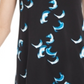 Alfani Women's Hardware Trim Top Blue-Black  Size Petite S