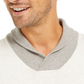 Tasso Elba Men's Lightweight Long Sleeve Mock Classic Fit Sweater Brown Size Large