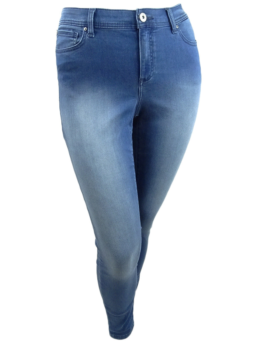 INC International Concepts Women's Skinny Jeans Blue Size 16