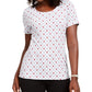 Karen Scott Women's Short Sleeve T-Shirt Top Gray Size S