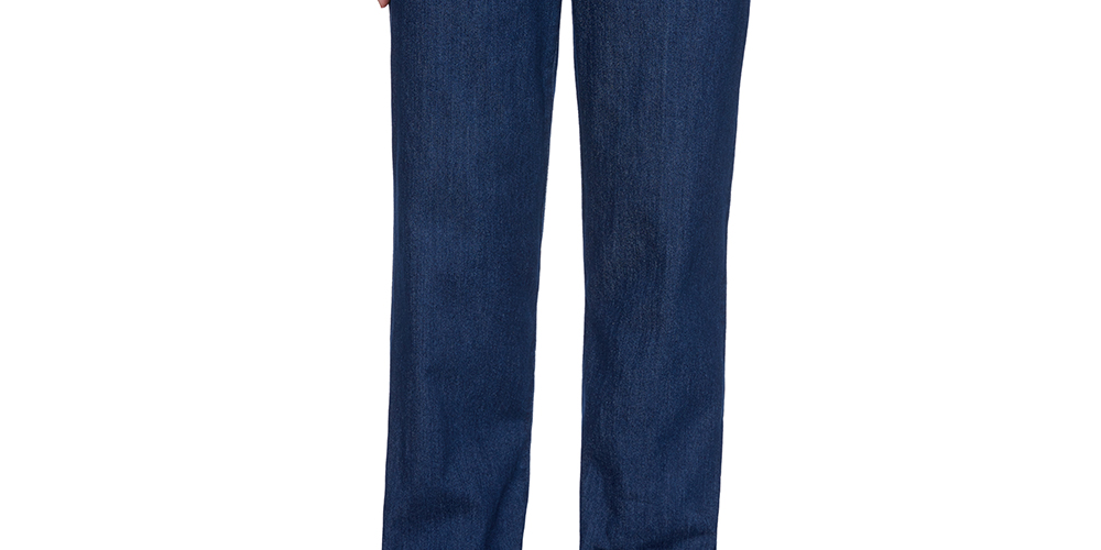 Alfred Dunner Women's Autumn Harvest Denim Pants Blue Size 8 Petite