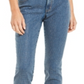 INC International Concepts Women's Embellished Front Skinny Jeans Blue Size 14 Petite