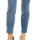 INC International Concepts Women's Embellished Front Skinny Jeans Blue Size 14 Petite