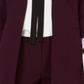 Calvin Klein Women's Roll Sleeve Open Front Blazer Purple Size 16