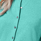 Karen Scott Women's Crew Neck Cardigan Blue Size X-Large