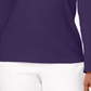 Karen Scott Women's Cotton Scoop Neck Top Purple Size Petite Medium