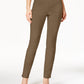 Charter Club Women's Slim Leg Pants Brown Size 2 Petite