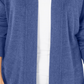 Karen Scott Women's Open Front Cardigan Blue Size Petite Small