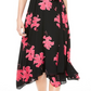 Alfani Women's Printed Wrap Dress Black Size 4 Petite