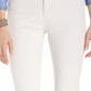 Charter Club Women's Lexington Tummy Control Straight Leg Jeans Beige Size 18