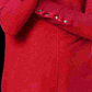 Alfani Women's Petite Ribbed Snap-Detail Sweater  Red Size PM