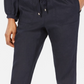Tommy Hilfiger Women's Linen Jogger Pants Blue Size 8