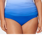 Bleu By Rod Beattie Women's Ruched Sweetheart Neck One Piece with Underwire Swimsuit Blue Size 20W
