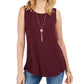 Style & Co Women's Swing-Fit Tank Top Med Purple Size Medium