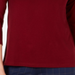 Charter Club Women's Supima Cotton Embellished Top Wine Size Small