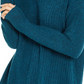 Style & Co Women's Petite Ribbed Turtleneck Sweater Blue PP