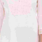 Karen Scott Women's Crochet-Trim Henley Top Pink Size Large