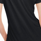Maison Jules Women's Tie Back Solid T-Shirt Black Size X-Large