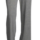 John Paul Richard Women's Herringbone Print Wide Leg Pants Grey Size X-Large