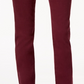 Style & Co Women's Tummy Control Slim Leg Jeans Wine Size 24X4.5