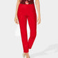 Charter Club Women's Petite Pull-On Ponté-Knit Pants Red Size 2P
