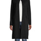 Calvin Klein Women's Open Front Bead Embellished Cardigan Sweater Black Size X-Large