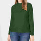 Karen Scott Women's Mock-Neck Sweater Green Size Small