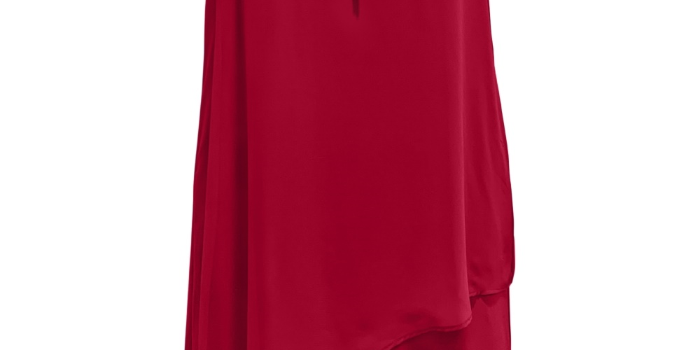 JM Collection Women's Necklace-Embellished Sheath Dress Red Size X-Large