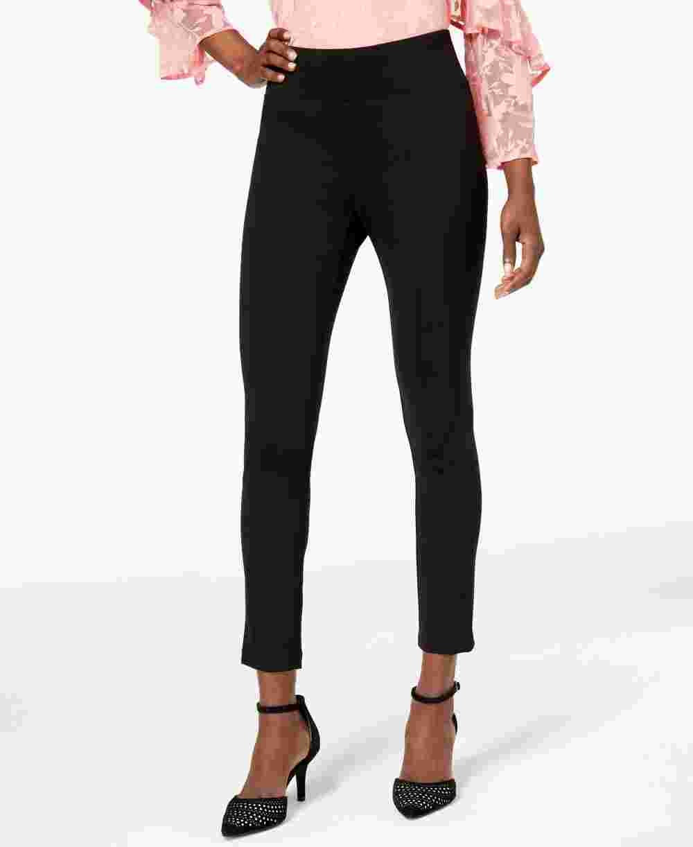 Alfani Women's Petite Comfort-Waist Leggings  Black Size Petite