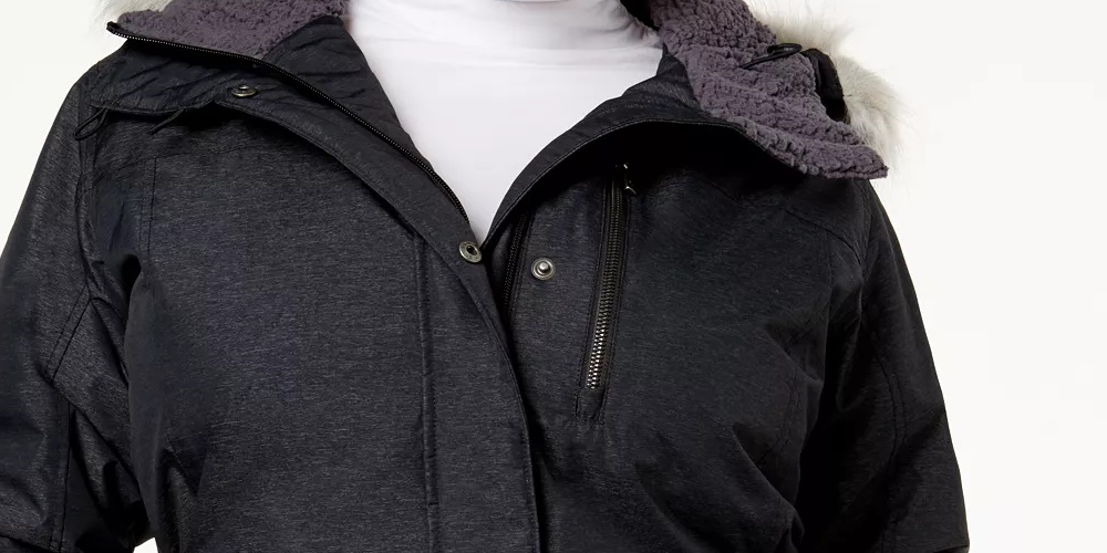 Columbia Women's Plus Size Penns Creek Jacket Charcoal 3X