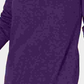 Karen Scott Women's Crewneck Long-Sleeve Sweater Purple Size X-Small