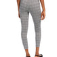 Maison Jules Women's Plaid Skinny Wear to Work Pants Gray Size X-Small