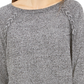 Style & Co Women's Lace Up Chevron Trim Sweater Black Size PL