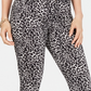 INC International Concepts Women's Incessential Leopard Skinny Jeans Gray Size 0