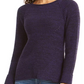 Style & Co Women's Crewneck Marled Sweater Green Size X-Large