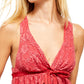 Free People Women's Chante Lace Tank Pink Size Small
