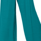 JM Collection Women's Metallic-Detail Wide-Leg Gauze Pants Blue Size X-Large