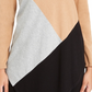 Alfani Women's Petite Colorblocked Asymmetrical TunicBeige khaki PS/M
