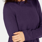 Karen Scott Women's Solid Curved-Hem TunicPurple Size X-Small