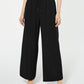 NY Collection Women's Petite Palazzo Pants Black Size Petite X-Large