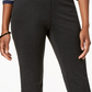 Charter Club Women's Heathered Knit Pants Gray Size 20X4
