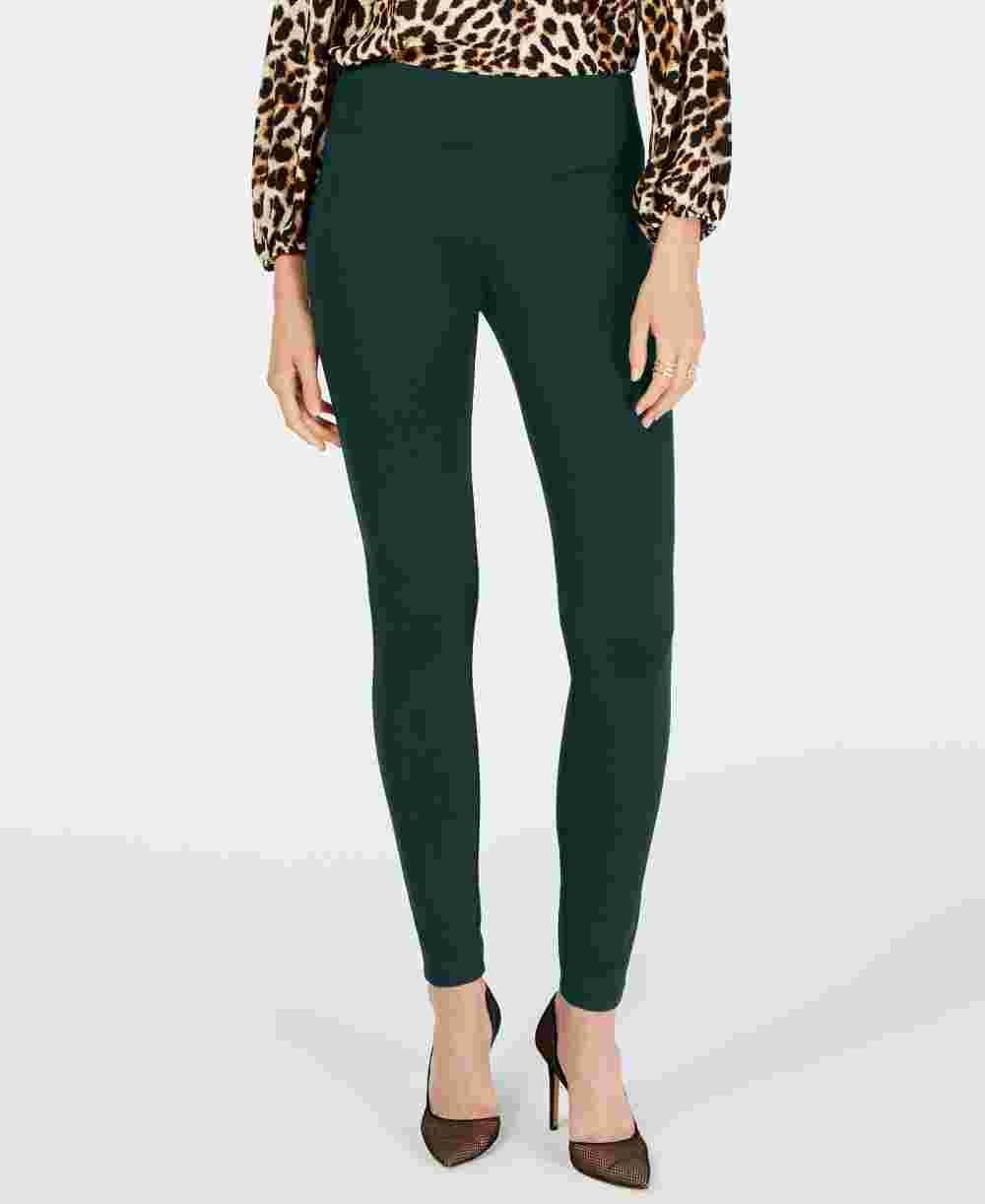 INC International Concepts Women's Petite Seamless Leggings Green Size Petite Small