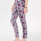 Charter Club Women's Printed Tummy Control Jeans  Blue Size 6 Petite