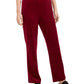 Karen Scott Women's Sport Velour Pants Wine Size Small
