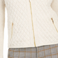 Charter Club Women's Quilted Sweater Jacket Beige Size XX-Large