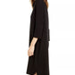 Eileen Fisher Women's Cowlneck Shift Dress Black Size Petite Medium