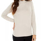 Style & Co Women's Petite Mock-Neck Top Green Size PM
