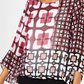 Alfani Women's Petites Banded Bottom Printed Top Pink Size Petite Small